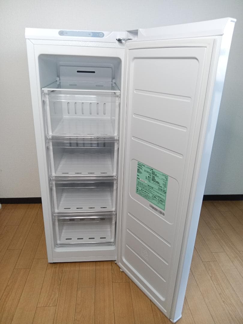 【2024年製・高年式】アイリスオーヤマ 冷凍庫 80L（IUSN-8A-W）