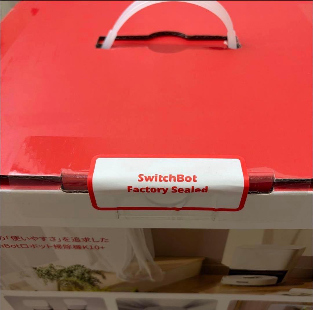 【新品】SwitchBotロボット掃除機K10+ 専用一年分アクセサリー付属版