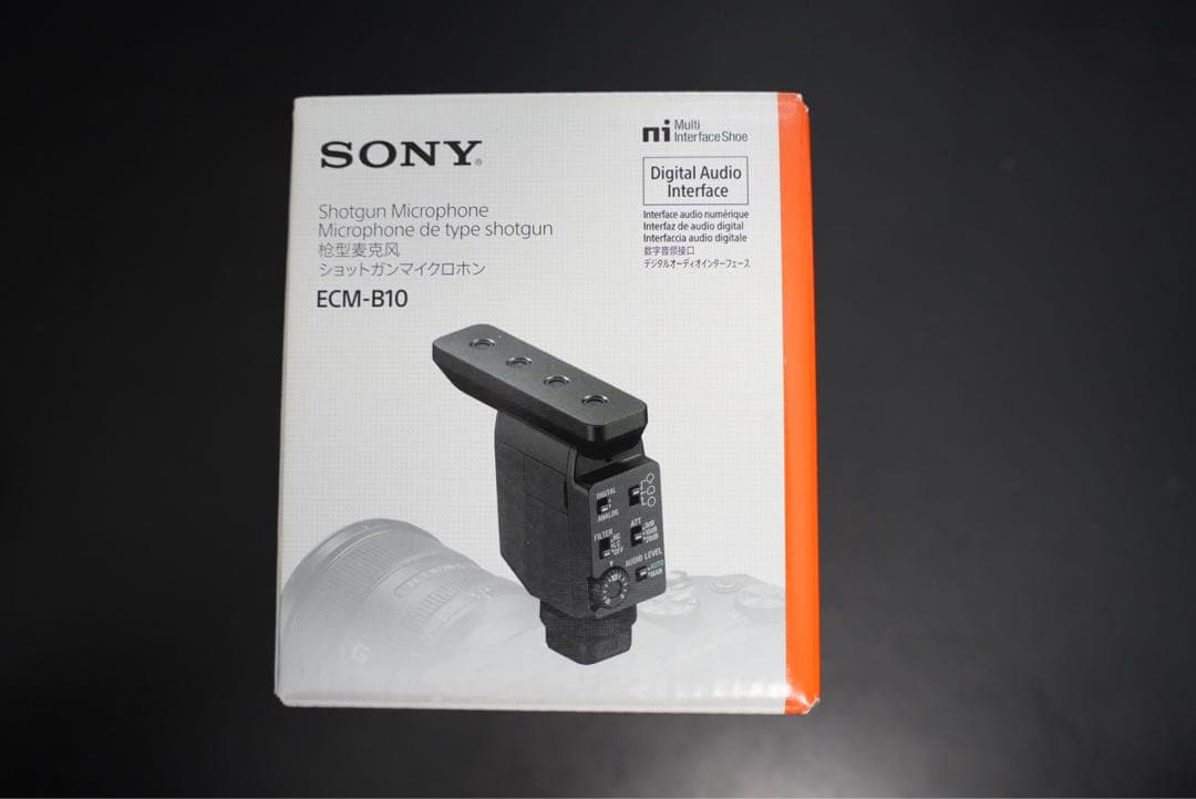 SONY ショットガンマイクロホン ECM-B10