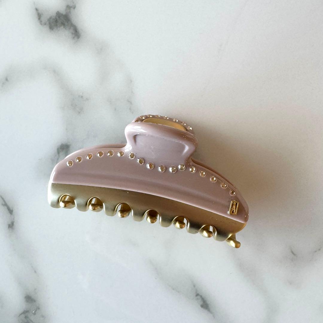 Alexandre de Paris VANDOME ヘアクリップ　ベージュ