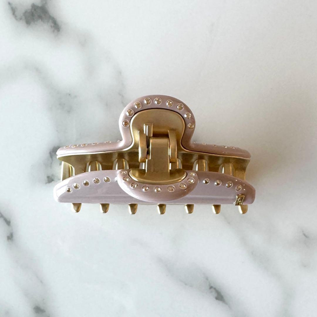 Alexandre de Paris VANDOME ヘアクリップ　ベージュ