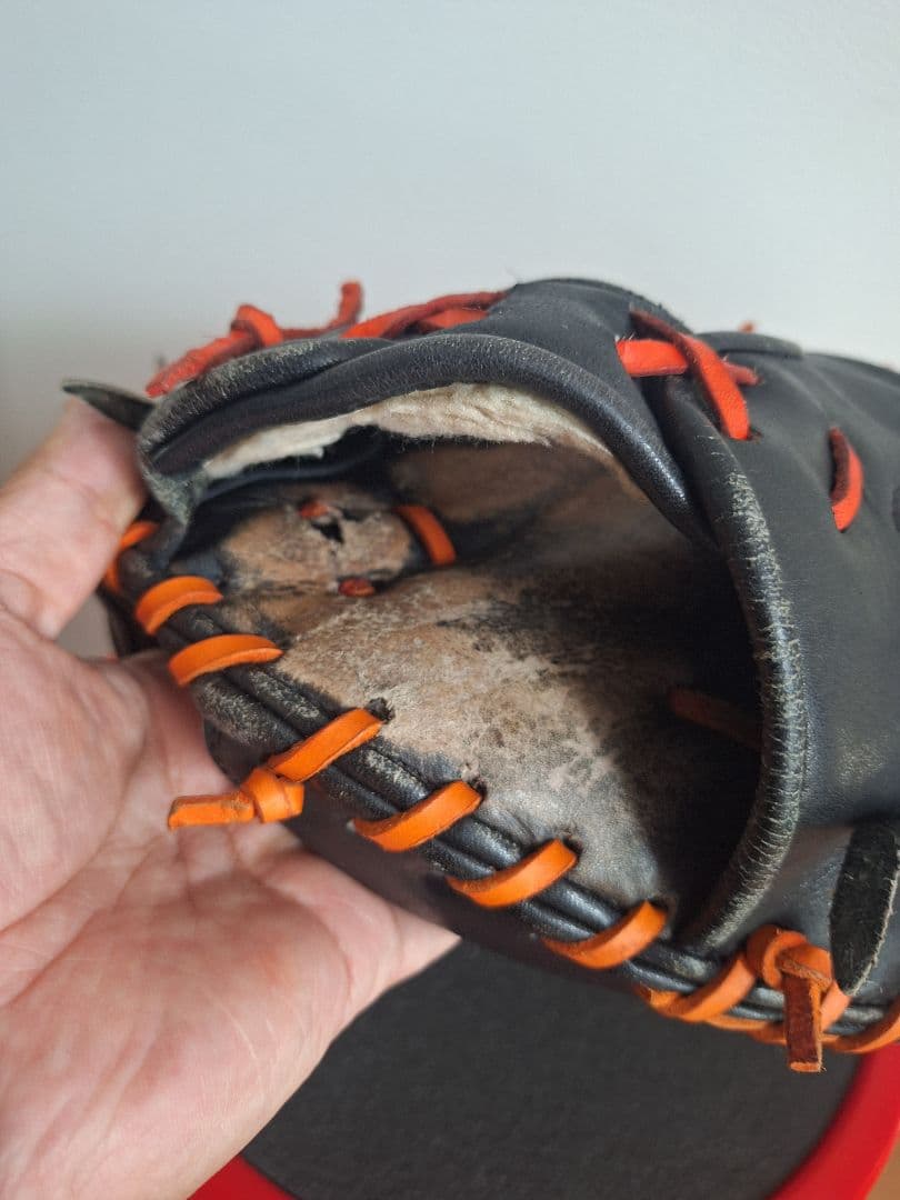 Rawlings 軟式グローブ 黒　キャッチャーミット中古