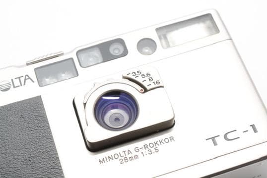 ★希少美品★ MINOLTA TC-1 ミノルタ 高級コンパクトフィルムカメラ