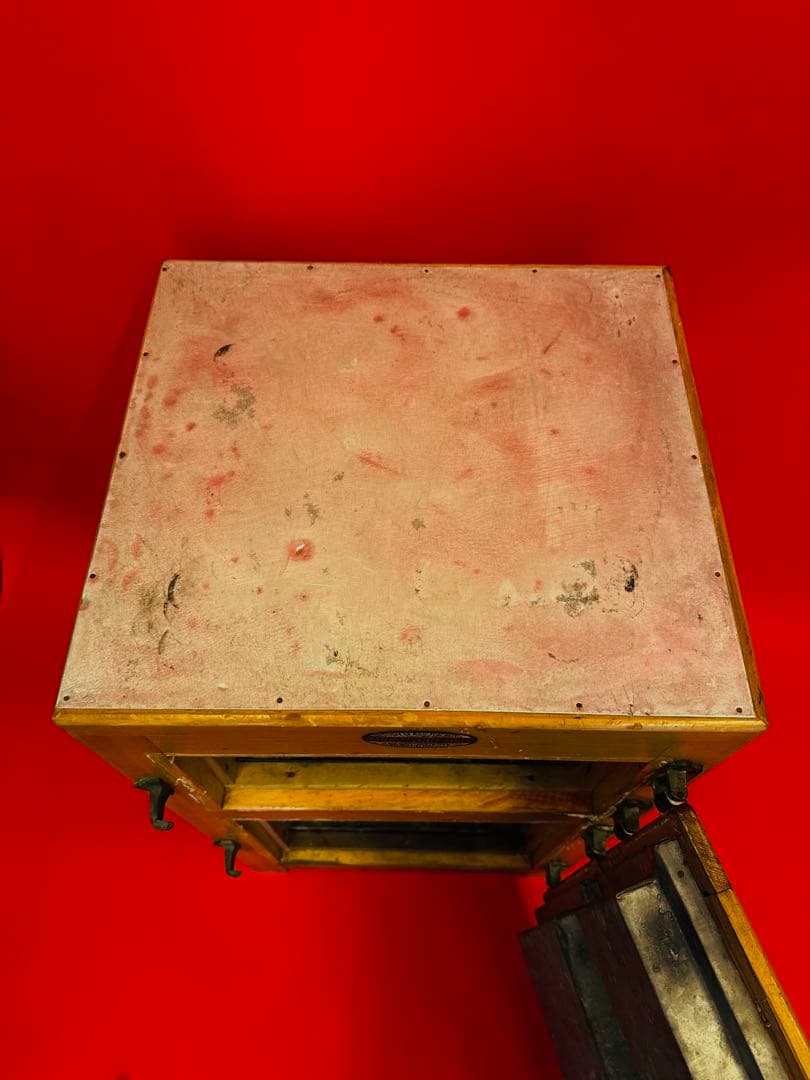 昭和レトロ アンティーク 氷冷蔵庫 木製 HOKUYOREIKI