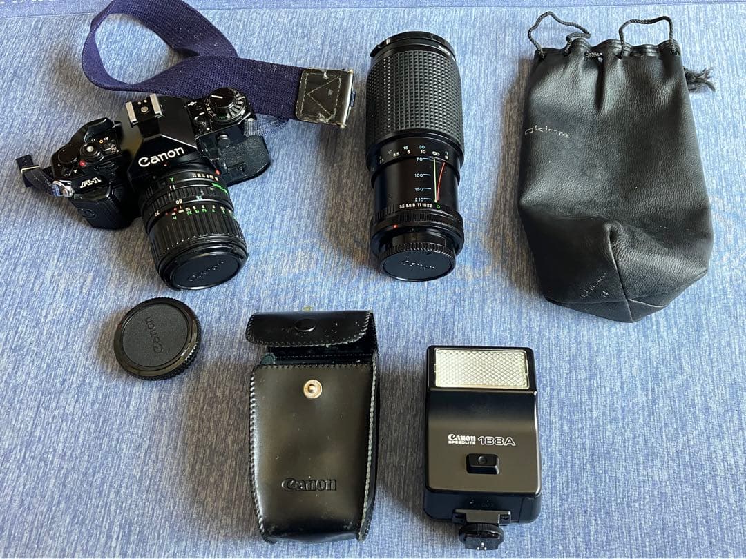 Canon A-1 フィルムカメラセット