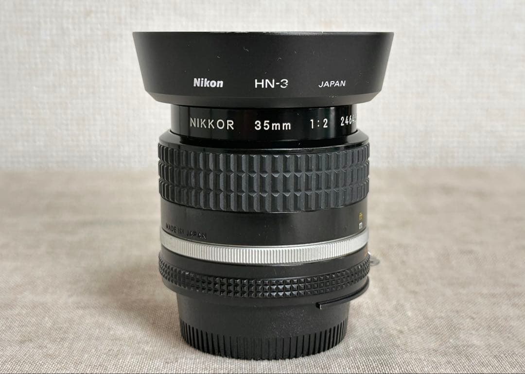 【良品】プロ仕様 Nikon F3P/MD-4/Ai-S 35mm F2 セット