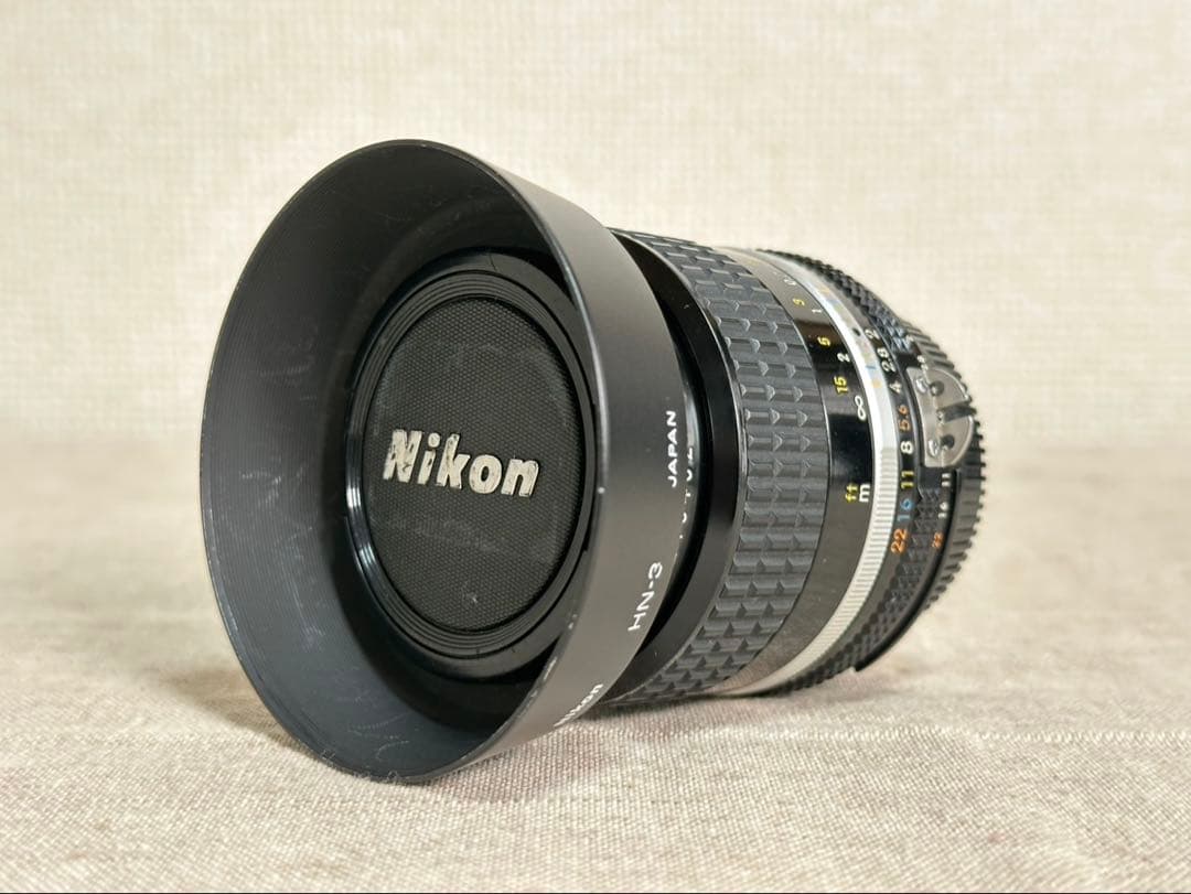 【良品】プロ仕様 Nikon F3P/MD-4/Ai-S 35mm F2 セット