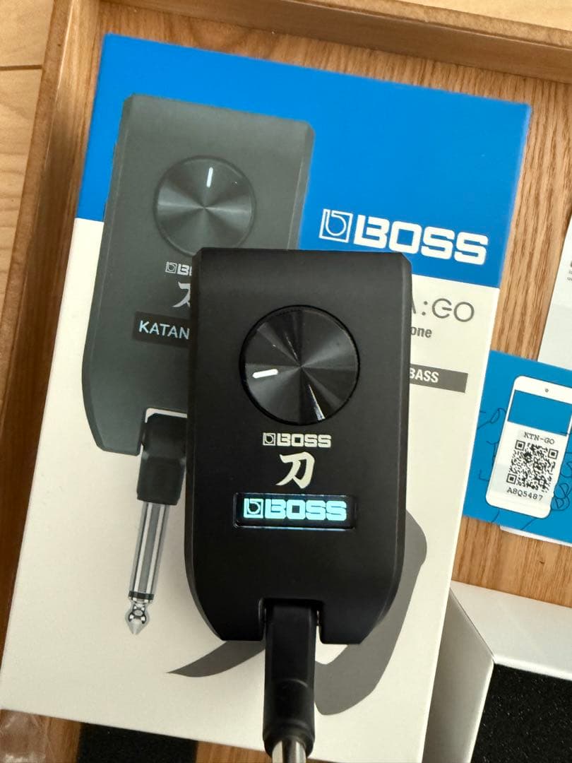 初代BOSS KATANA GO KTN-GO ヘッドホンアンプ 刀