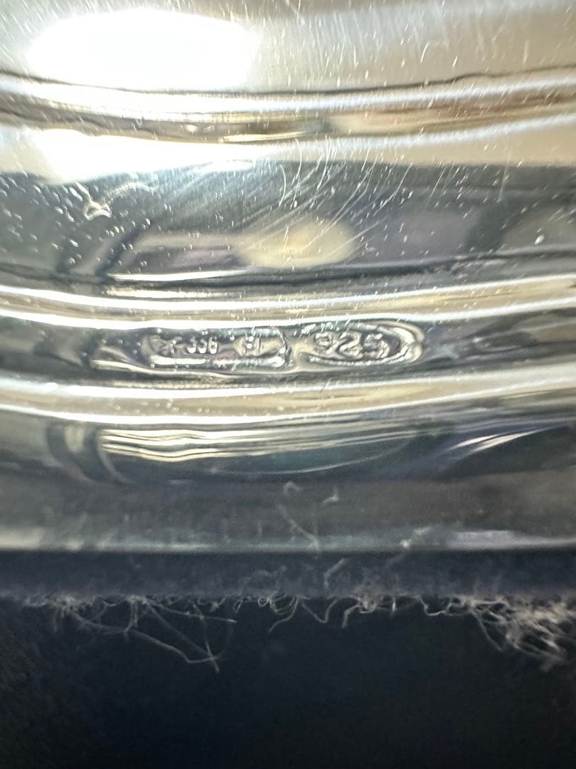 大型sterling silver銀製フォトフレーム 約20cm x 25cm