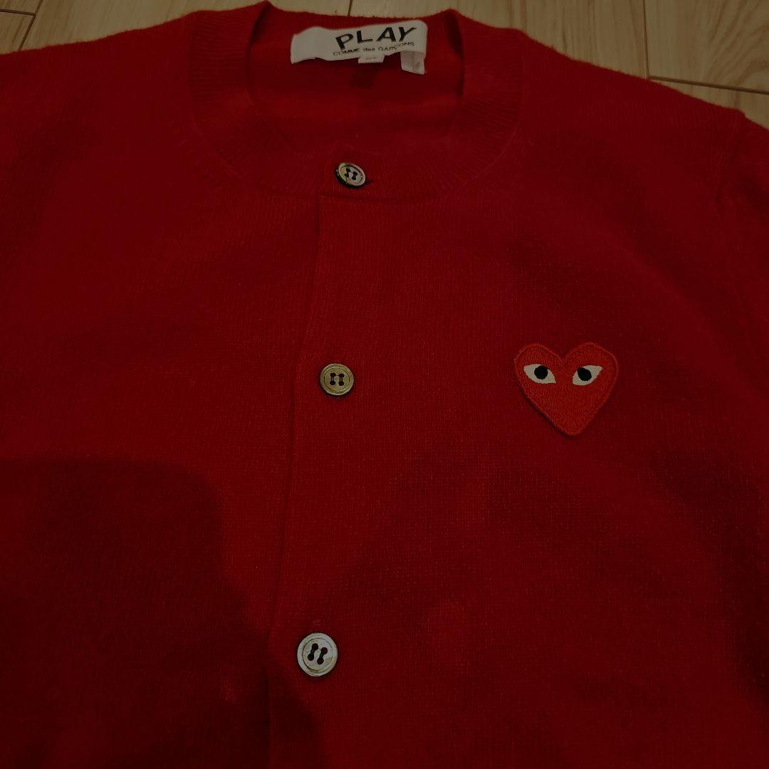 プレイコムデギャルソン ウールカーディガン M