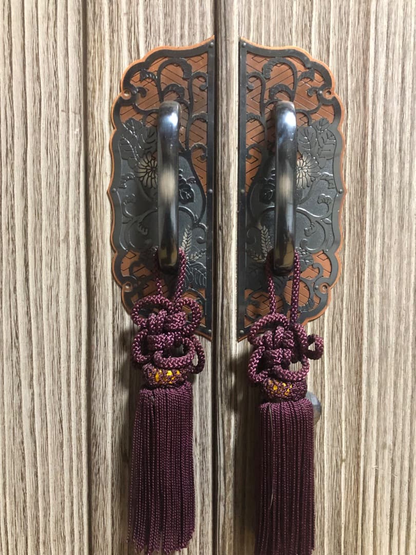 中古　桐箪笥　鍵付き