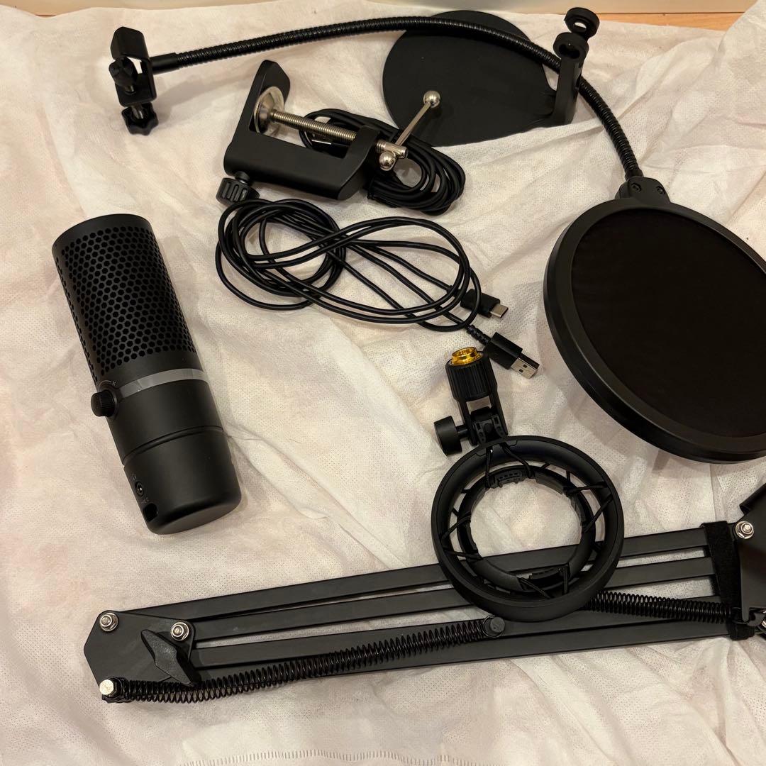 明*)様 マイクアーム付属 HyperX DuoCast USBマイク 配信に最