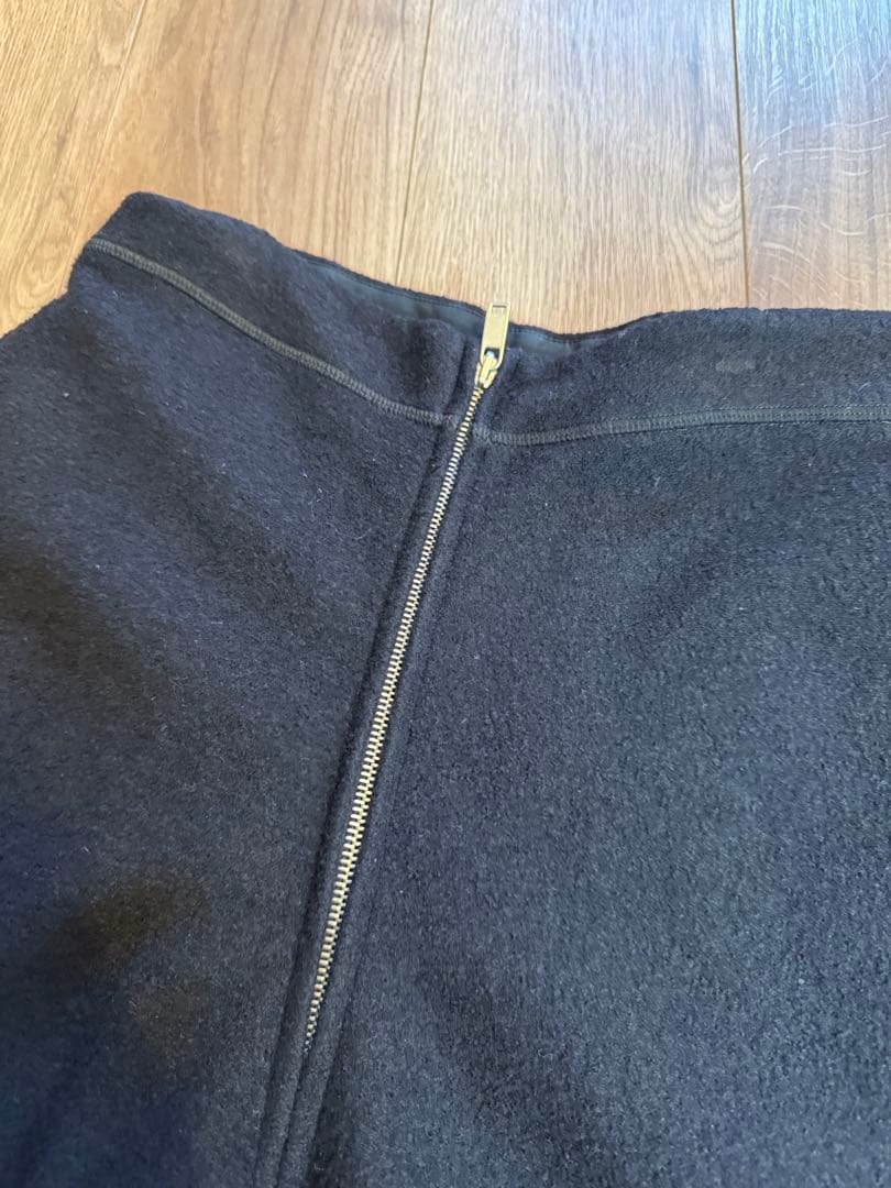 JIL SANDER＋ ジルサンダープラスハイウエスト ジッパーデザインパンツ