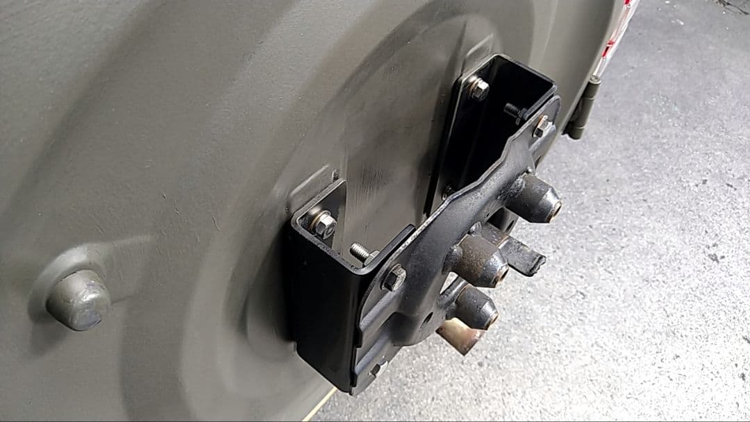 パジェロミニ　H56A リアバンパー　パイプバンパー