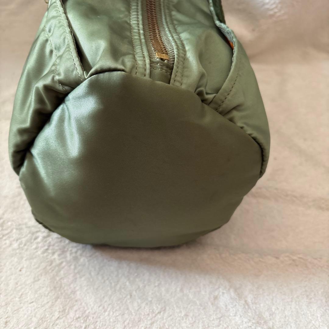 レア✨ポーター　タンカー　ミニボストンL　ドラムバッグ　セージグリーン　緑