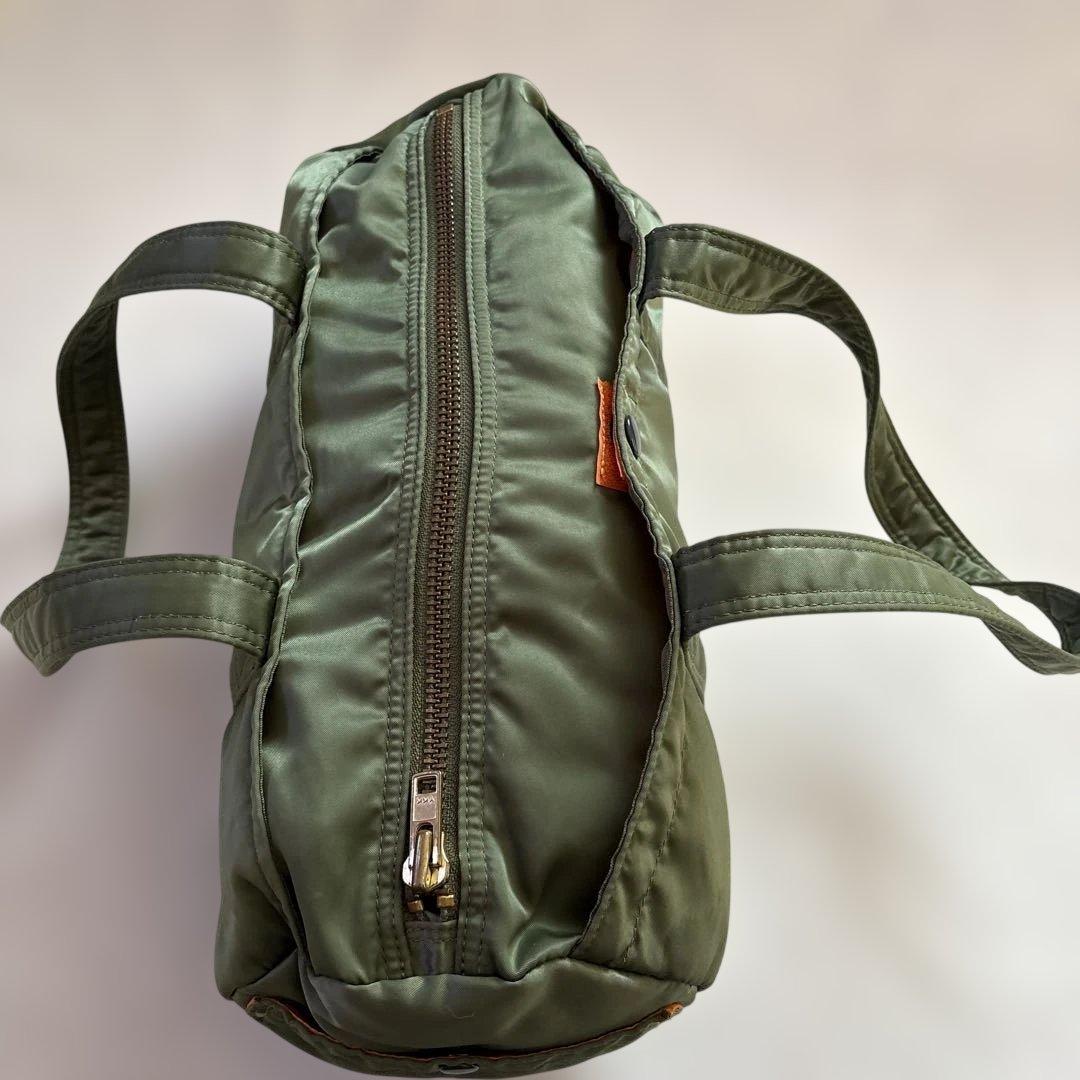レア✨ポーター　タンカー　ミニボストンL　ドラムバッグ　セージグリーン　緑