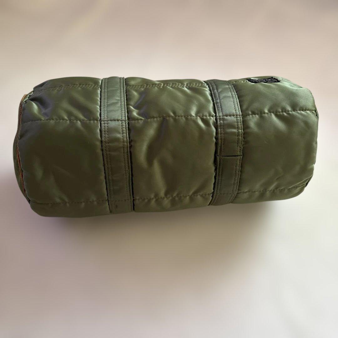 レア✨ポーター　タンカー　ミニボストンL　ドラムバッグ　セージグリーン　緑