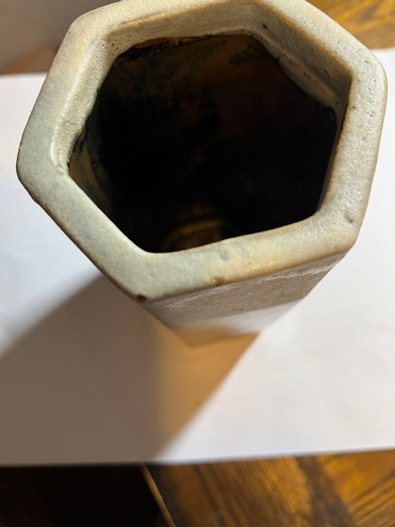 人間国宝　濱田庄司の花瓶