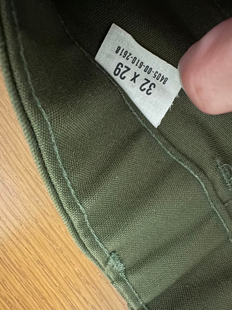 US ARMY OG-507 ベイカーパンツ　w32 アメリカ軍