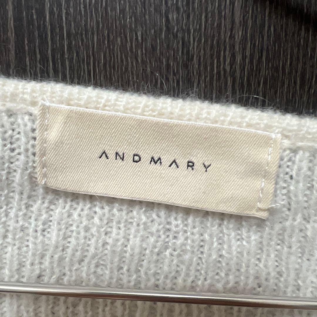 ワンピース andmary Anita ribbon mini dress