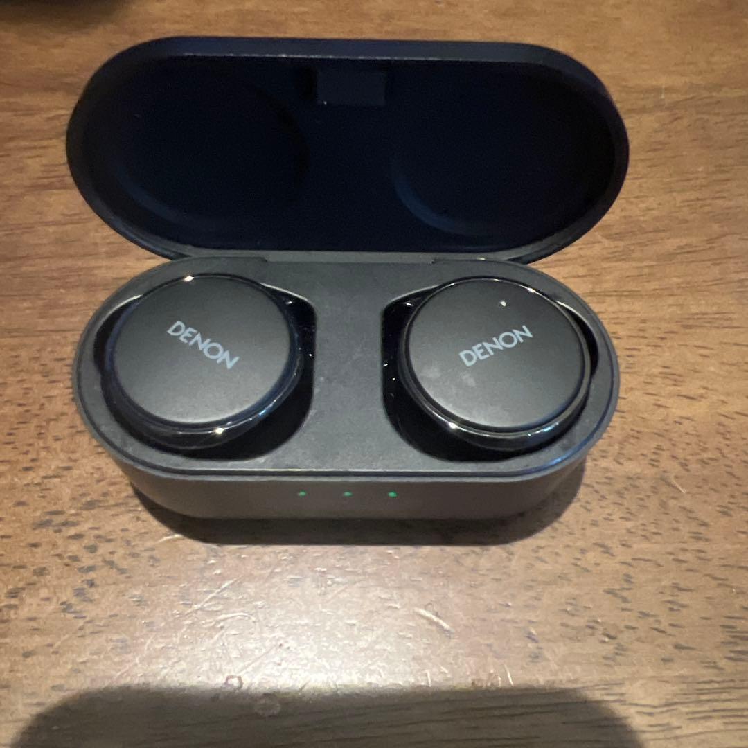 DENON ワイヤレスイヤホン ブラック