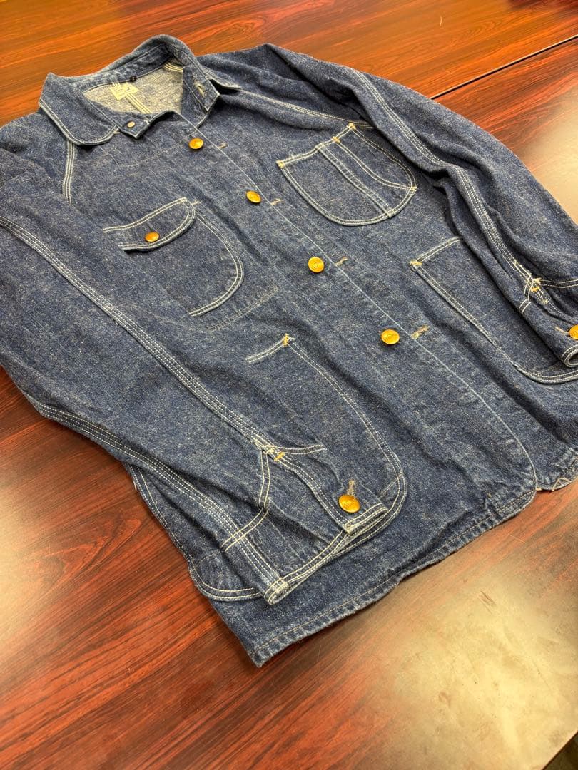 オアスロウ　orslow カバーオール