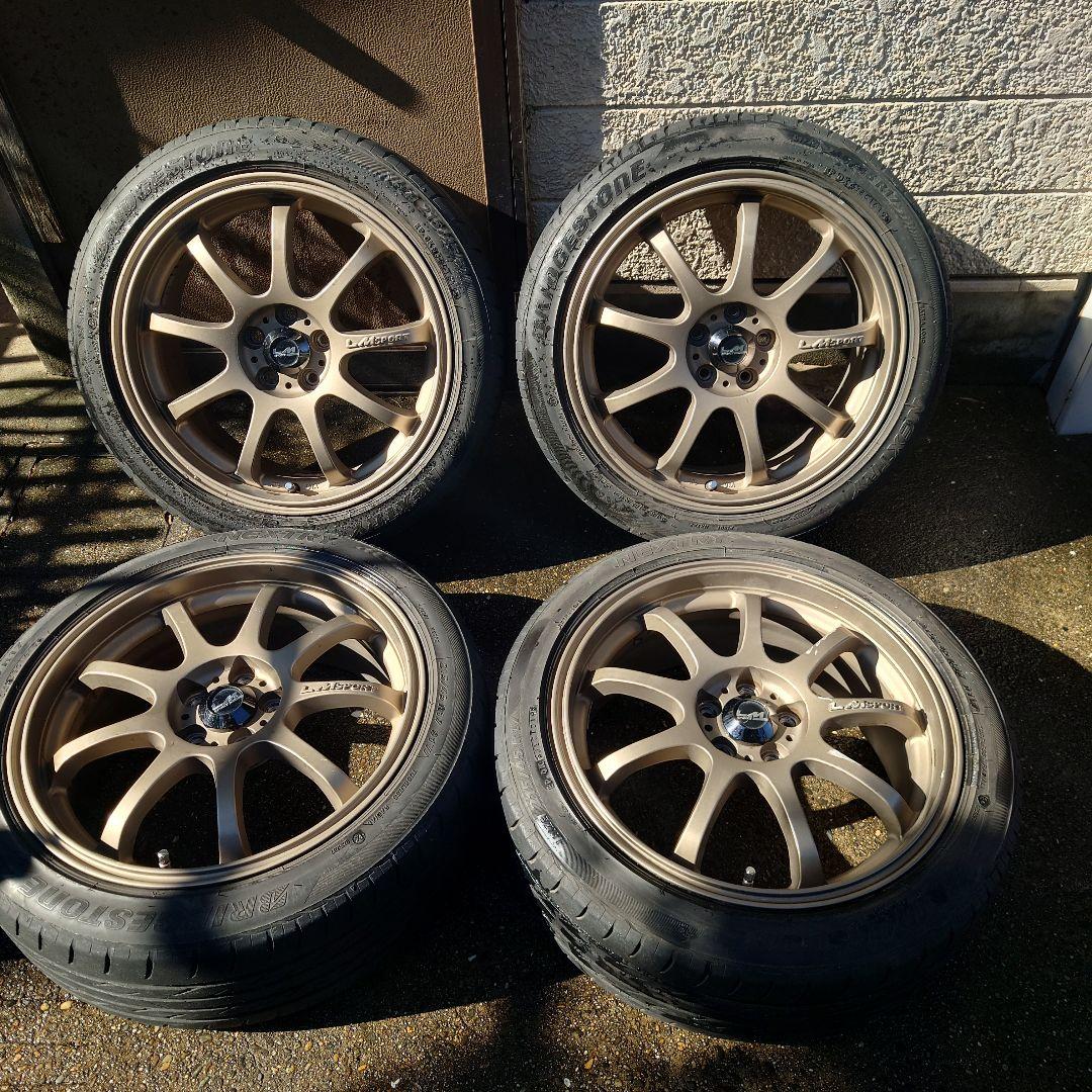 レアマイスター LMスポーツ 215/45R17 PCD100 86 BRZ