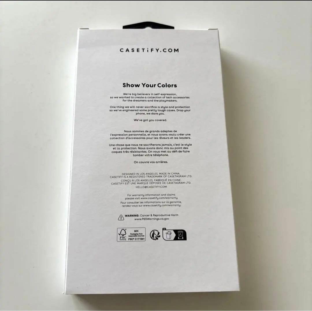 CASETiFY ムラカミタカシ iPhone15用ケース ピンク