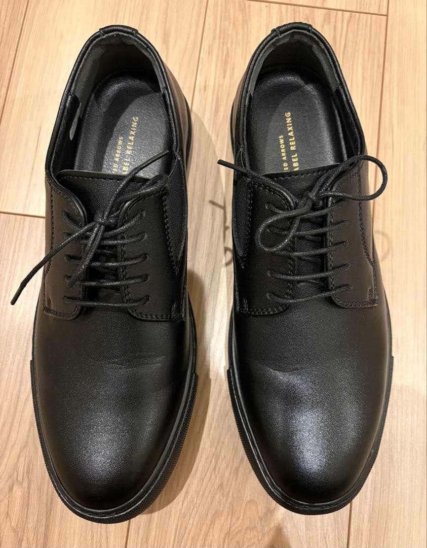 美品) グリーンレーベルリラクシング サイドゴア プレーントゥシューズ 26.5