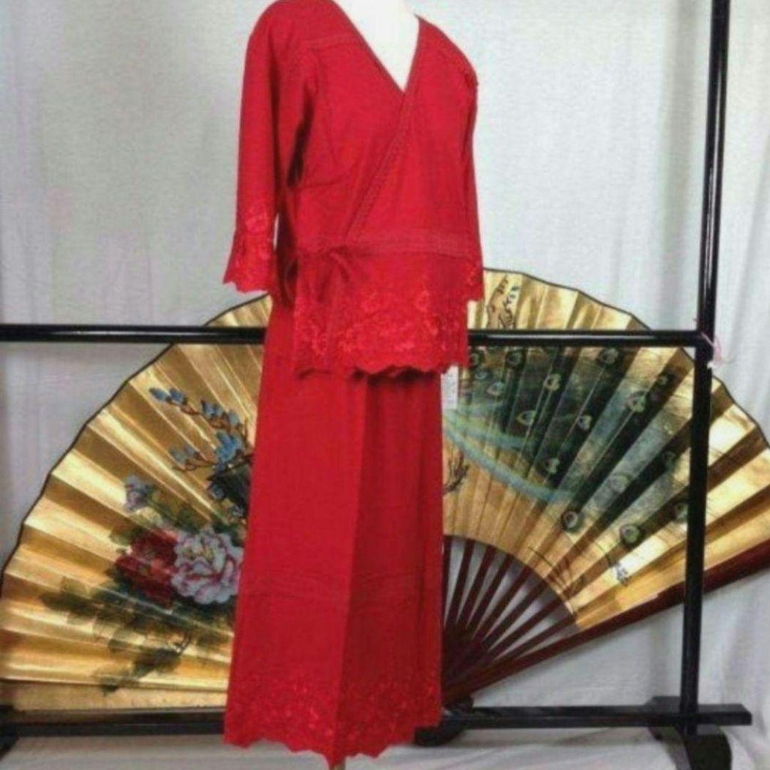 iz購入不可　サラサデサラサ　和装高級下着３点セット