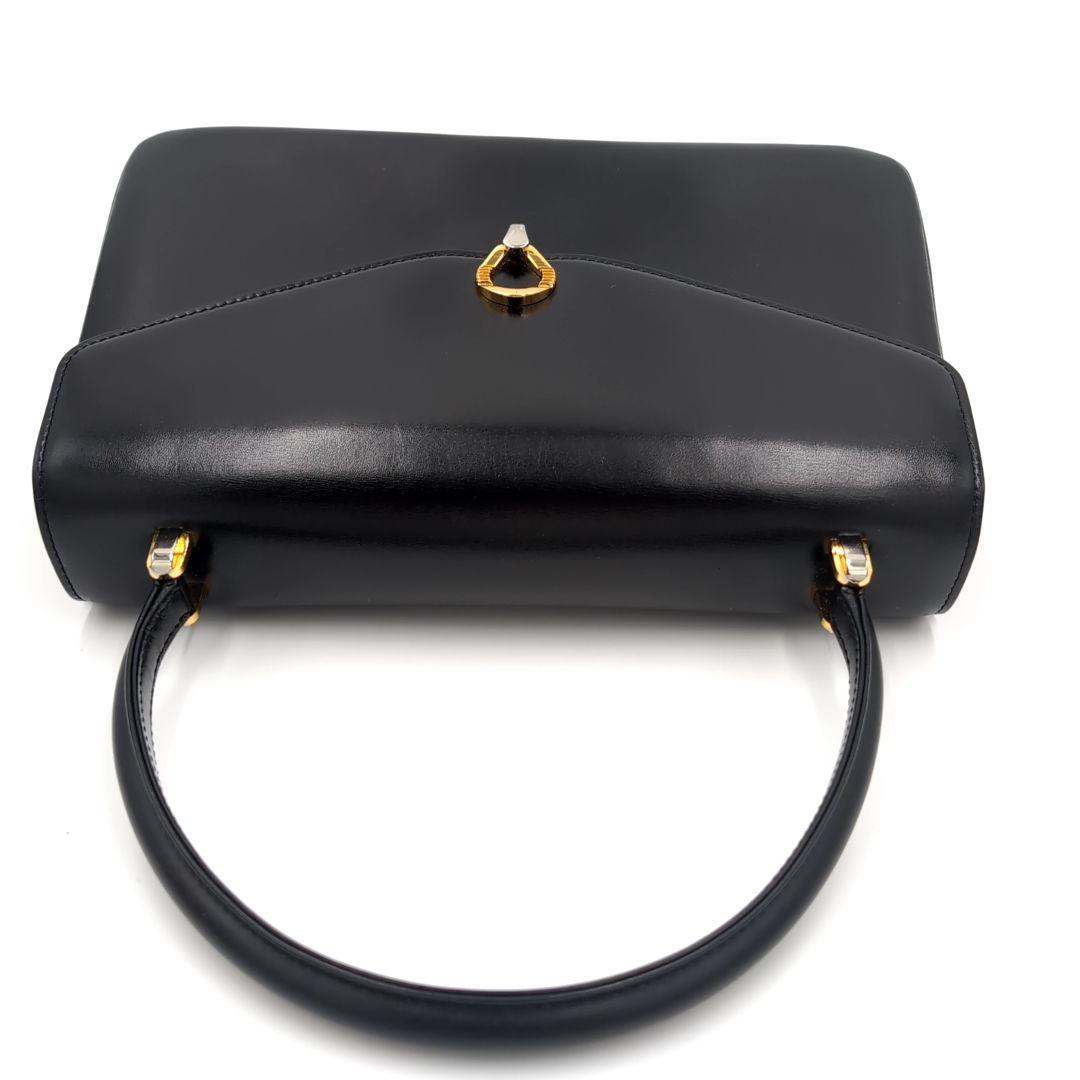 美品✨️ ワコウ 銀座和光 ハンドバッグ ブラックフォーマル 冠婚葬祭 自立