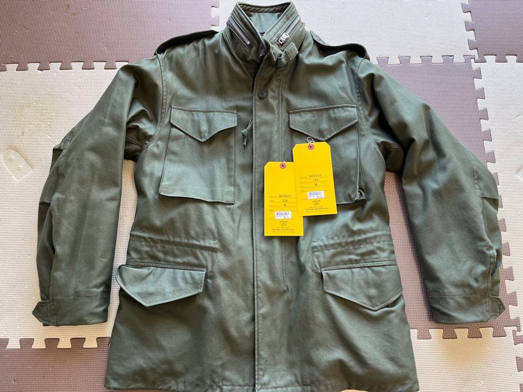 ライナーセット　リアルマッコイズ　M-65 MJ22107 MJ21112