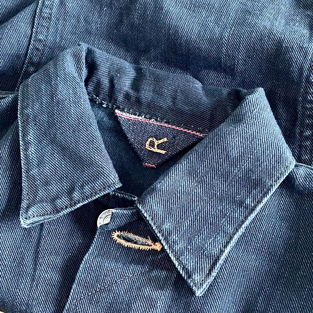 45R 美品 デニムジャケット Gジャン 2 濃紺