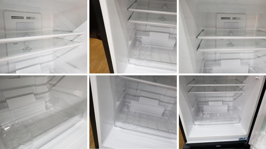 K34　美品　ハイアール　23年式　2ドアノンフロン冷蔵庫JR-NF121NJ