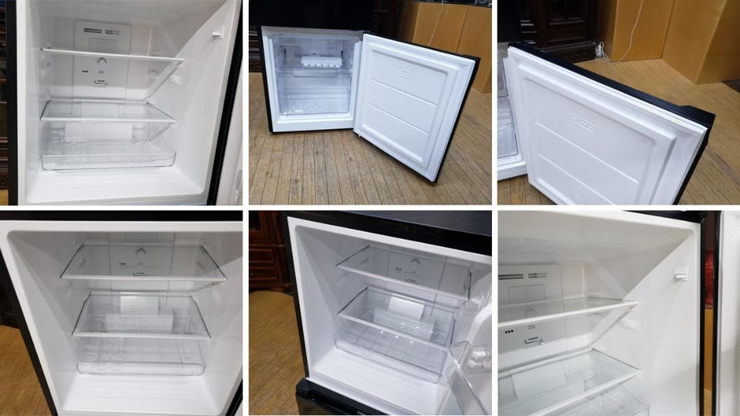 K34　美品　ハイアール　23年式　2ドアノンフロン冷蔵庫JR-NF121NJ