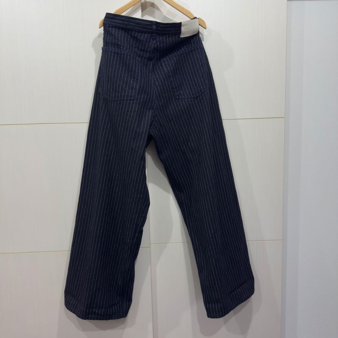 【ZARA × Champion】ストライプ バギーフィット ジーンズ