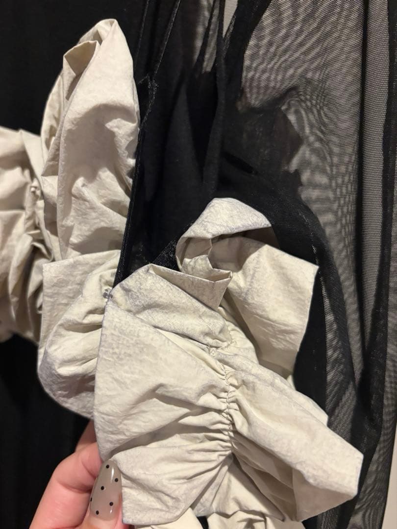 【ANDRESD】 ラッフルビスチェ パンツドレス 3点セット 結婚式 S