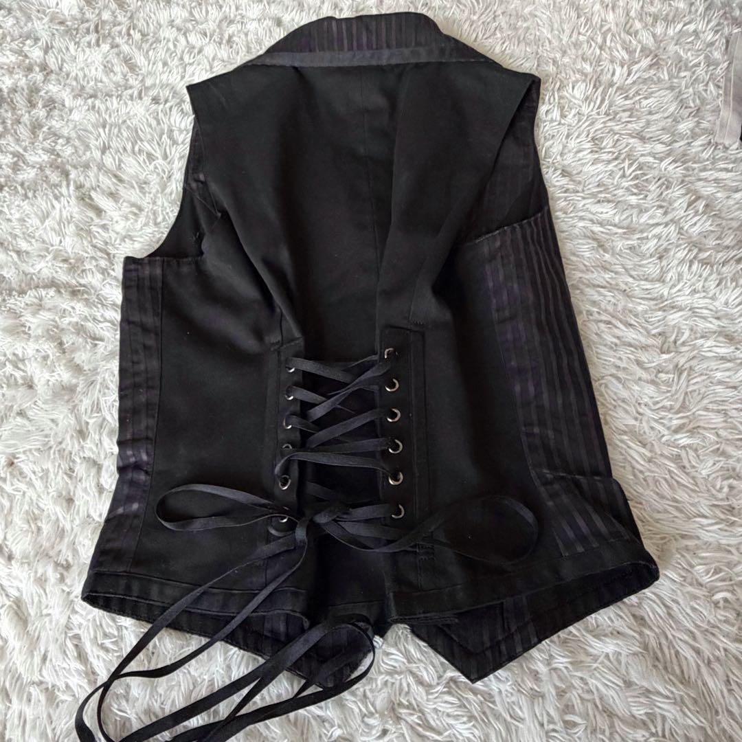 エクサントリーク コルセット ストライプ ベスト風デザイン Ｓ／Ｍ