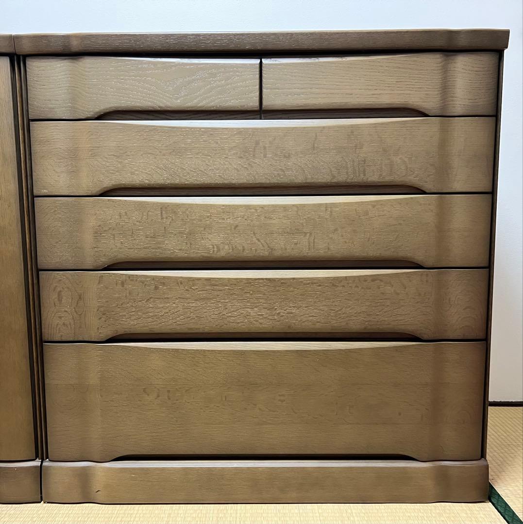 あいちゃんまんさま専用【大塚家具】オーク材　箪笥