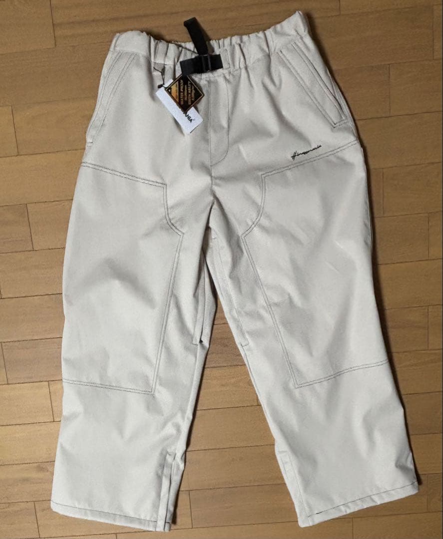 HIMASS MANIA スノボウェア 上下セット ECRUBEIGE