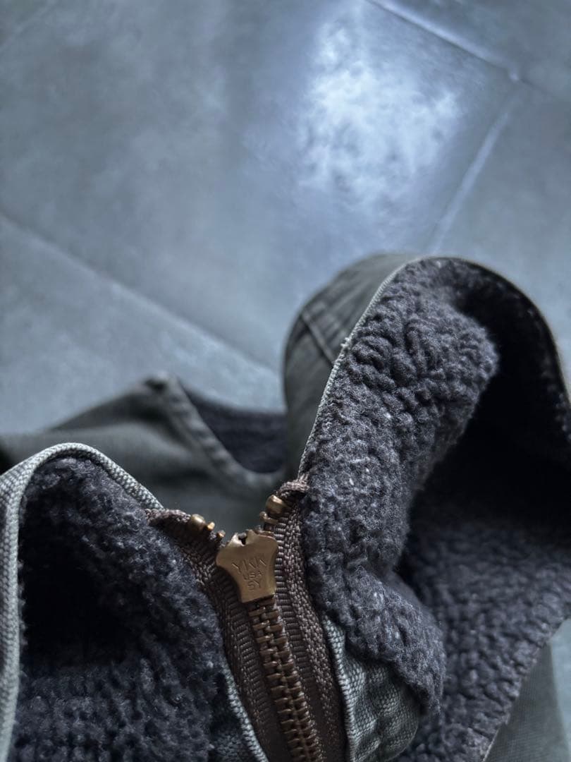 USA製　カーハート　ダックベスト　V13MOS モス　Sサイズ　ヴィンテージ