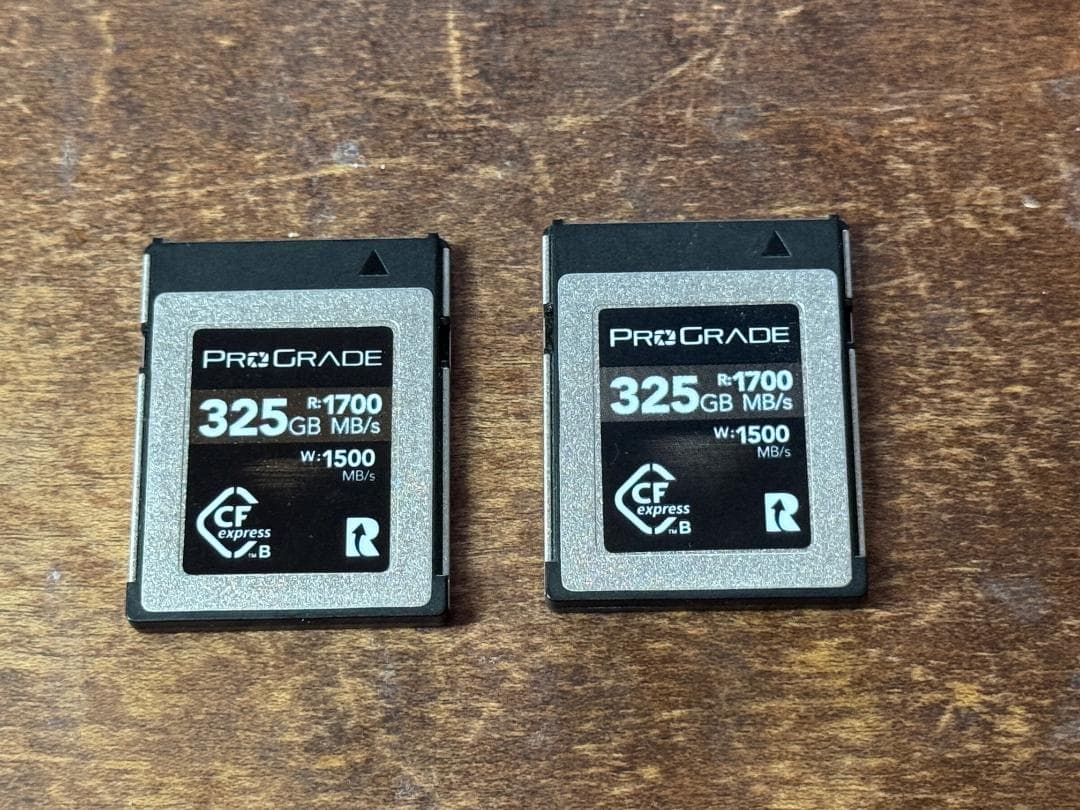 Prograde 325GB CFexpress TypeB 2枚セット