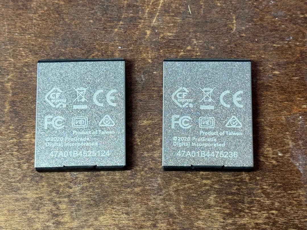 Prograde 325GB CFexpress TypeB 2枚セット