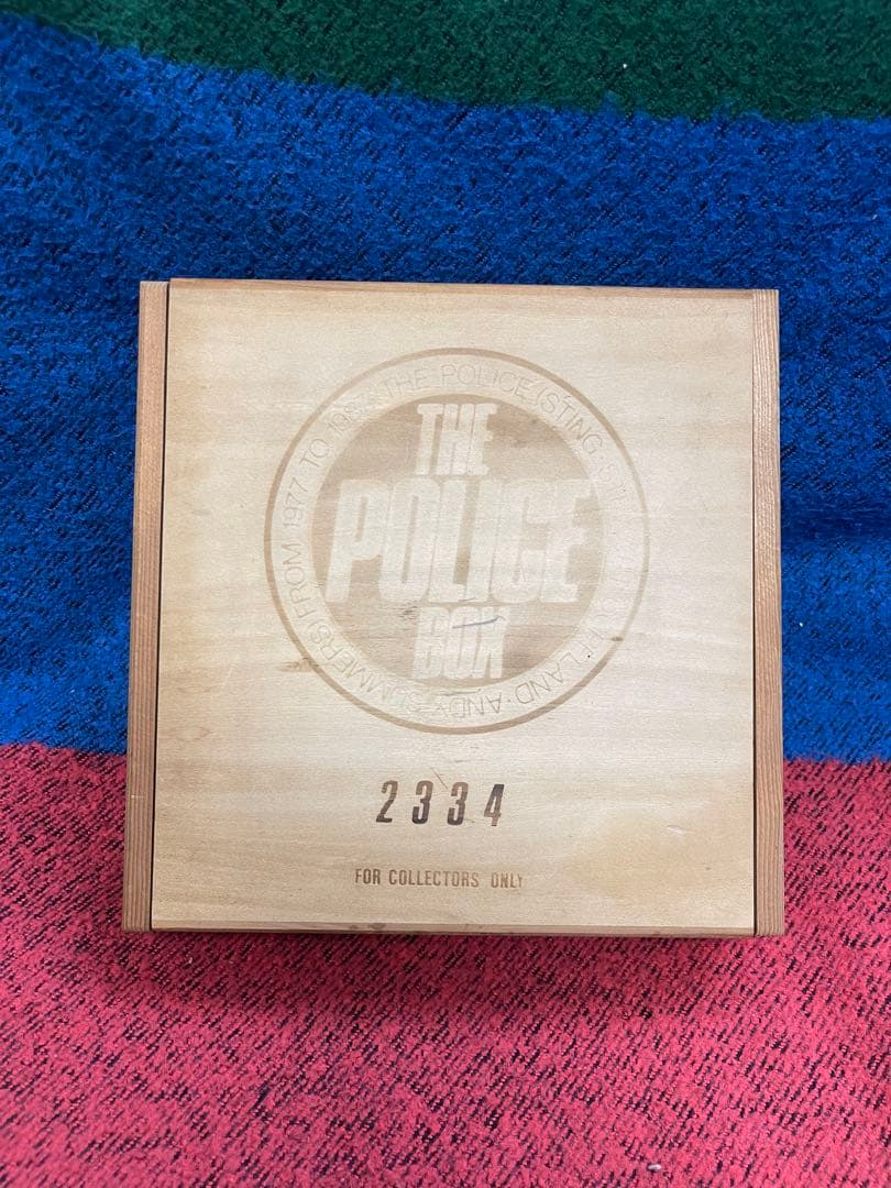 【限定盤】THE POLICE シングルレコードTHE POLICE BOX