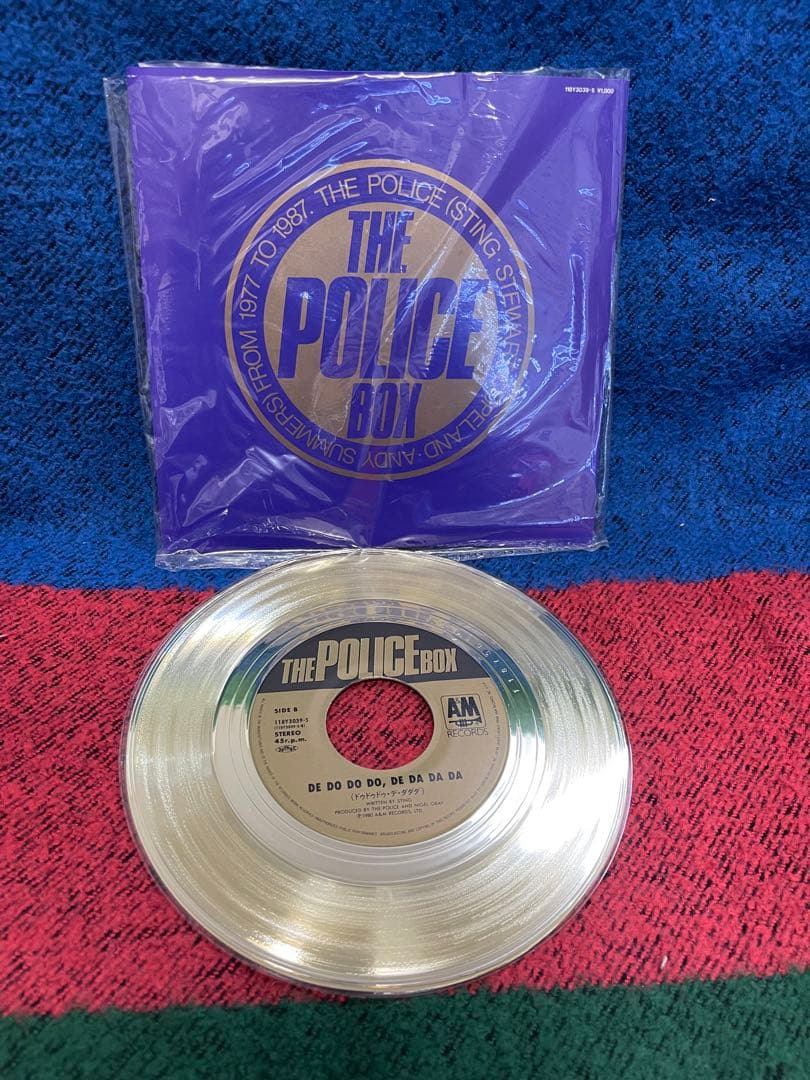 【限定盤】THE POLICE シングルレコードTHE POLICE BOX