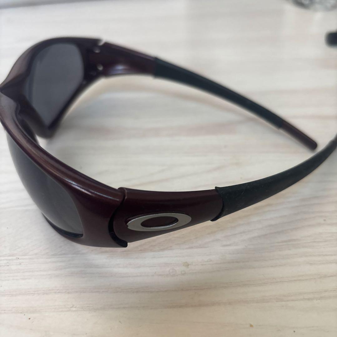 【希少】【廃盤】90s OAKLEY STRAIGHT JACKET BLOOD