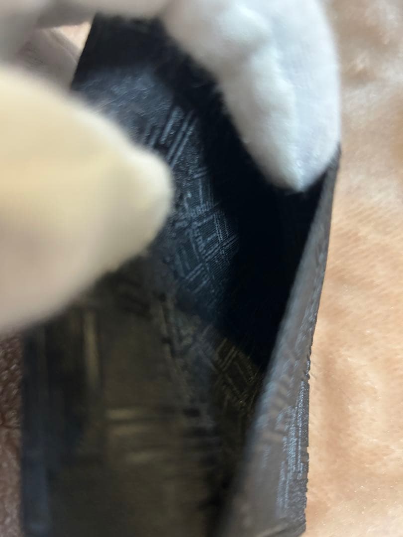 美品dunhillダンヒル名刺入れカードケース黒カード入れメンズ箱付きブラック