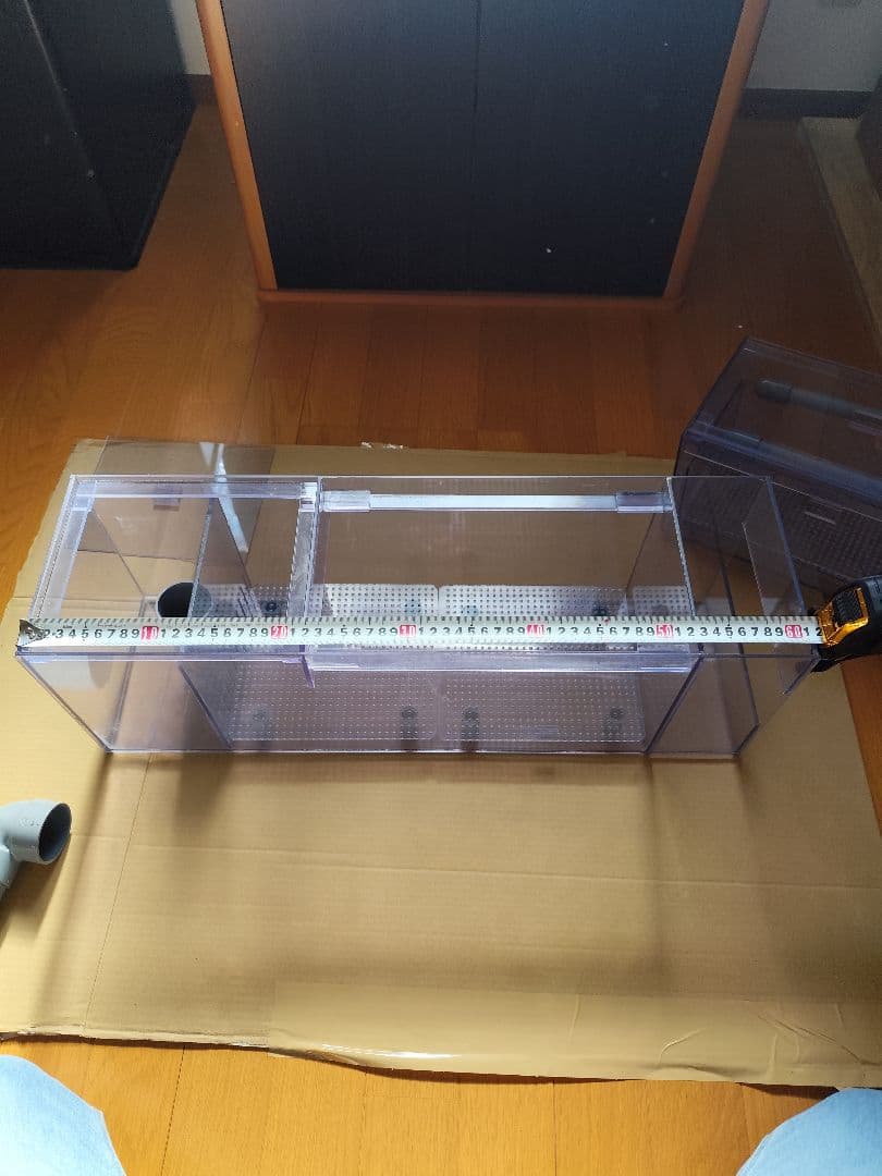 Nアクリル水槽上部フィルター 60cm