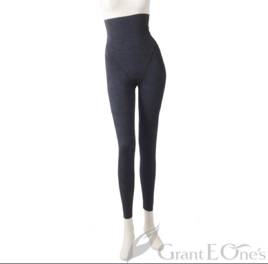 【新品】グラントイーワンズホルミーレギンス　Mサイズ 杢ブラックレディース