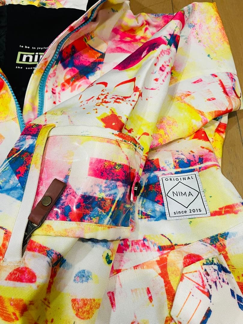 NIMA Mサイズ スノーボードウェア 上下セット ゴーグル グローブ